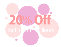 20% Off for Fist-Time Clients